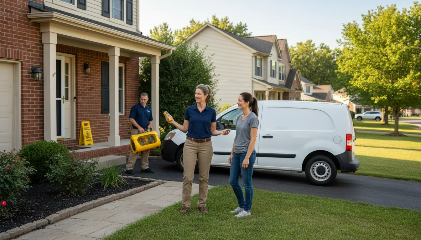Water restoration image for Emergency Water Mitigation in Christoval, TX